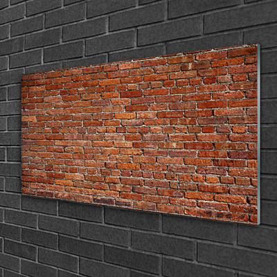 Quadro acrilico Muro Di Mattoni Sul Muro Di Mattoni
