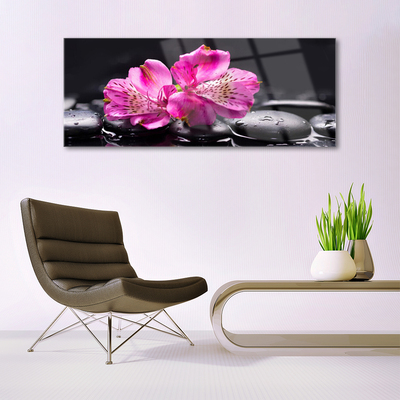 Quadro acrilico Zen Spa Pietre Fiori