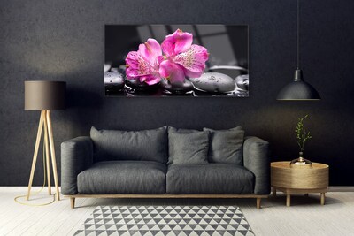 Quadro acrilico Zen Spa Pietre Fiori