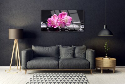 Quadro acrilico Zen Spa Pietre Fiori