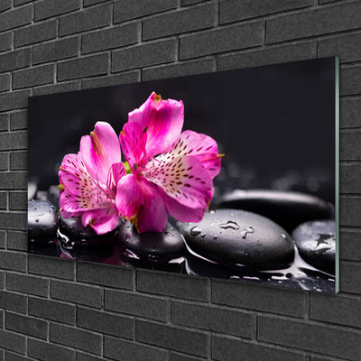 Quadro acrilico Zen Spa Pietre Fiori