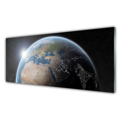 Quadro acrilico Universo del pianeta Terra