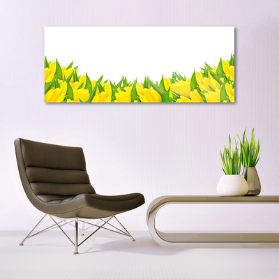 Quadro acrilico Fiori Natura Tulipani