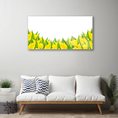 Quadro acrilico Fiori Natura Tulipani