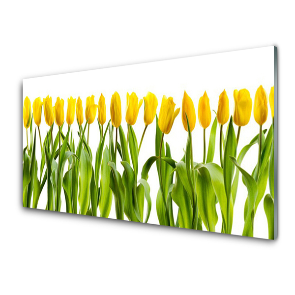 Quadro acrilico Tulipani, fiori, natura