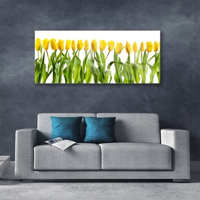 Quadro acrilico Tulipani, fiori, natura