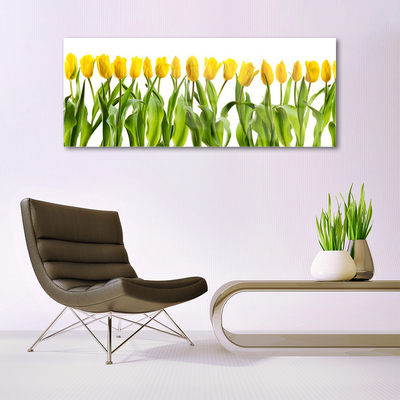 Quadro acrilico Tulipani, fiori, natura