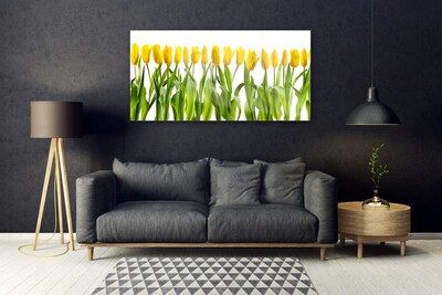 Quadro acrilico Tulipani, fiori, natura