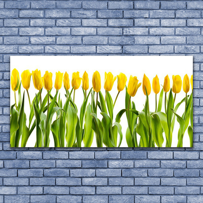 Quadro acrilico Tulipani, fiori, natura