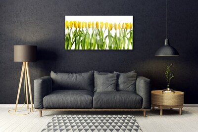 Quadro acrilico Tulipani, fiori, natura