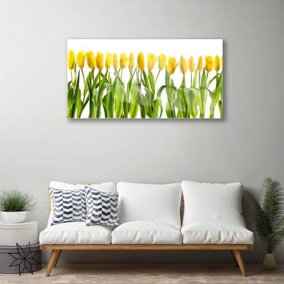 Quadro acrilico Tulipani, fiori, natura