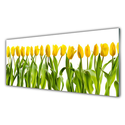 Quadro acrilico Tulipani, fiori, natura