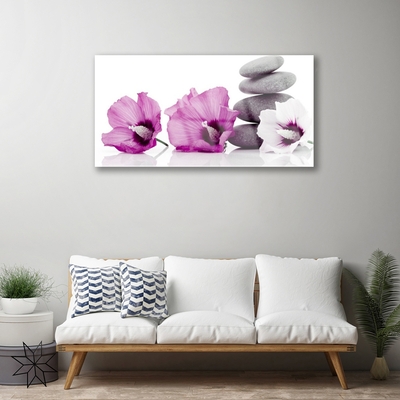 Quadro acrilico Fiori di aromaterapia