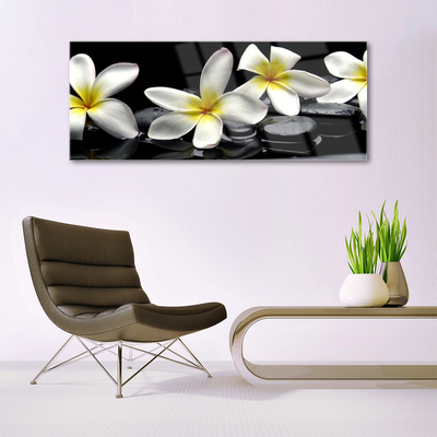 Quadro acrilico Bellissimo fiore di Plumeria