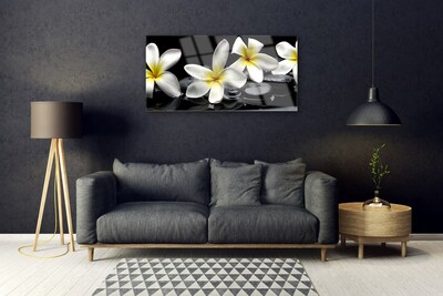 Quadro acrilico Bellissimo fiore di Plumeria