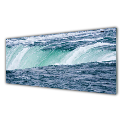 Quadro in vetro acrilico Cascata della natura