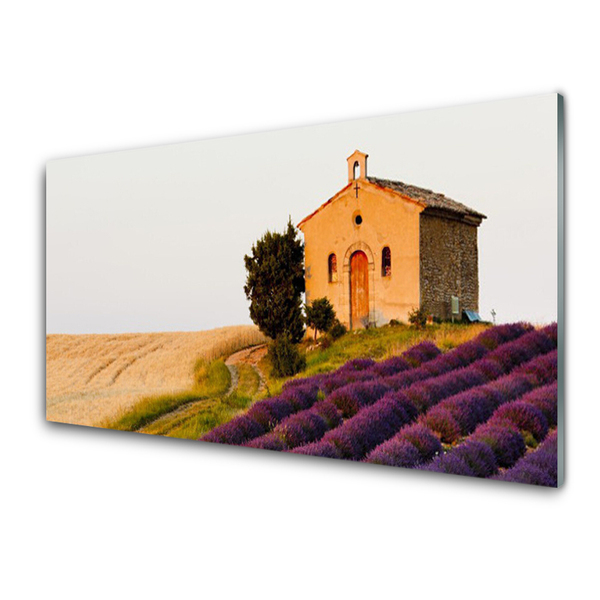 Quadro acrilico Campo del paesaggio