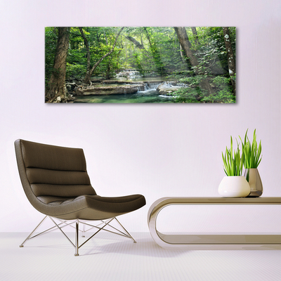 Quadro su vetro acrilico Foresta Foresta Natura Natura