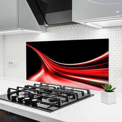 Rivestimento parete cucina Linee astratte Art