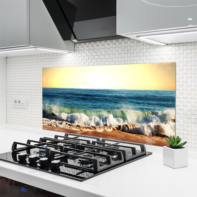 Rivestimento parete cucina Paesaggio della spiaggia dell'oceano