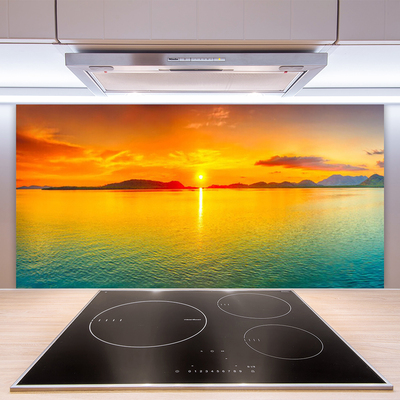 Rivestimento parete cucina Mare, sole, paesaggio
