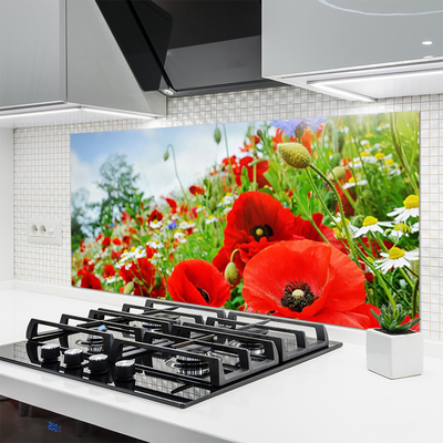 Pannello paraschizzi cucina Fiori della natura
