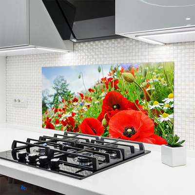 Pannello paraschizzi cucina Fiori della natura