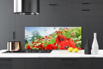 Pannello paraschizzi cucina Fiori della natura