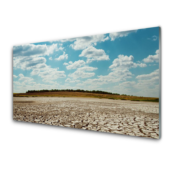 Rivestimento parete cucina Paesaggio di sabbia del deserto