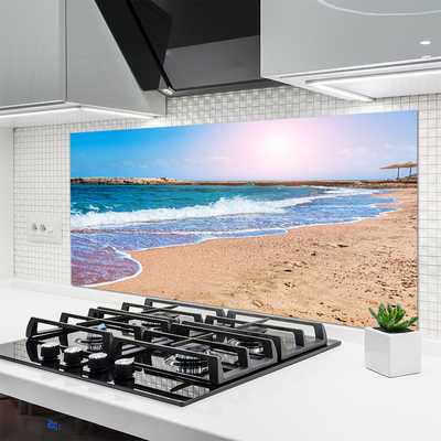 Rivestimento parete cucina Paesaggio della spiaggia dell'oceano