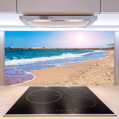 Rivestimento parete cucina Paesaggio della spiaggia dell'oceano