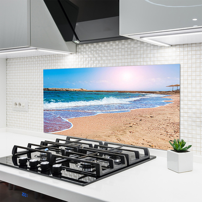 Rivestimento parete cucina Paesaggio della spiaggia dell'oceano