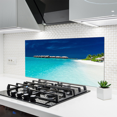 Rivestimento parete cucina Paesaggio della spiaggia del mare