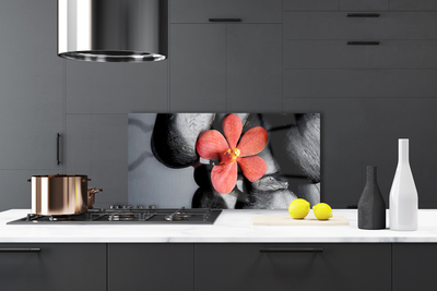 Pannello paraschizzi cucina Pietre di fiori Art