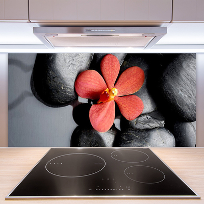 Pannello paraschizzi cucina Pietre di fiori Art
