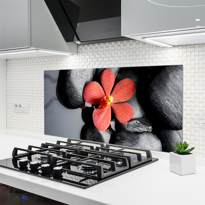 Pannello paraschizzi cucina Pietre di fiori Art