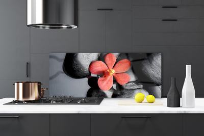 Pannello paraschizzi cucina Pietre di fiori Art