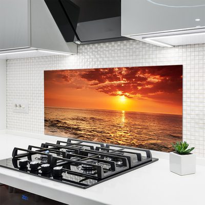 Pannello rivestimento parete cucina Mare, sole, paesaggio