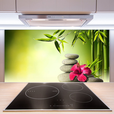 Rivestimento parete cucina Pietre Zen di fiori di bambù