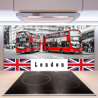 Rivestimento parete cucina Arte dell'autobus di Londra