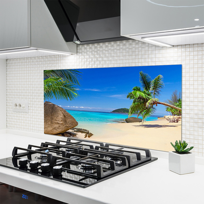 Rivestimento parete cucina Paesaggio del mare della spiaggia