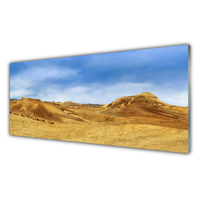 Pannello paraschizzi cucina Paesaggio delle colline del deserto