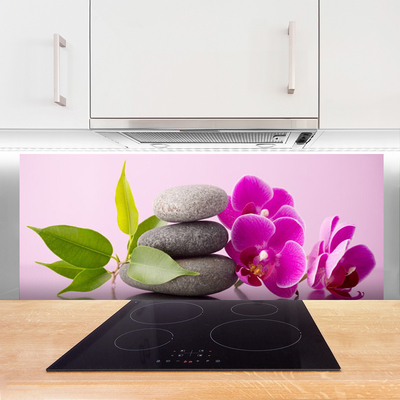 Pannello cucina paraschizzi Orchidea Fiori di orchidea