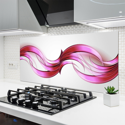Rivestimento parete cucina Astrazione Onde Arte Arte