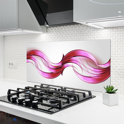 Rivestimento parete cucina Astrazione Onde Arte Arte