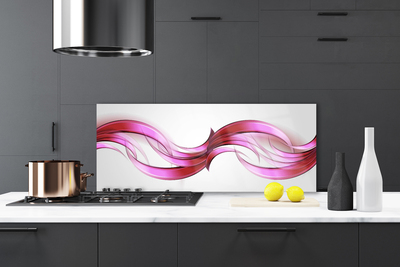 Rivestimento parete cucina Astrazione Onde Arte Arte