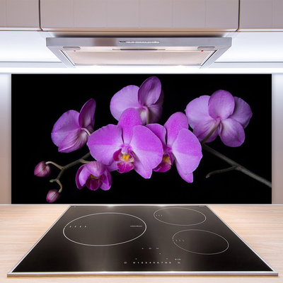 Pannello paraschizzi cucina Orchidea Fiori di orchidea