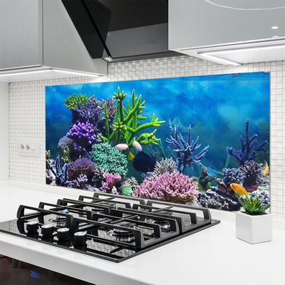 Pannello paraschizzi cucina Pesce sott'acqua acquario