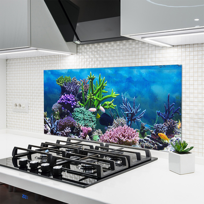 Pannello paraschizzi cucina Pesce sott'acqua acquario