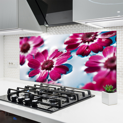 Pannello paraschizzi cucina Fiori sull'acqua Natura